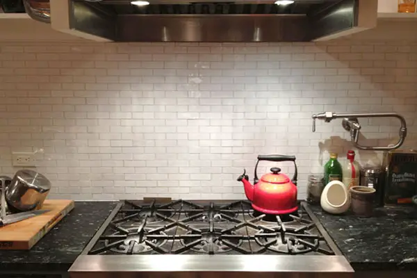 How to Clean Tile Backsplash behind Stove