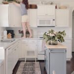 How to Decorate Space above Kitchen Cabinets