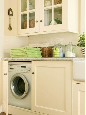 How to Hide Washer And Dryer in Kitchen