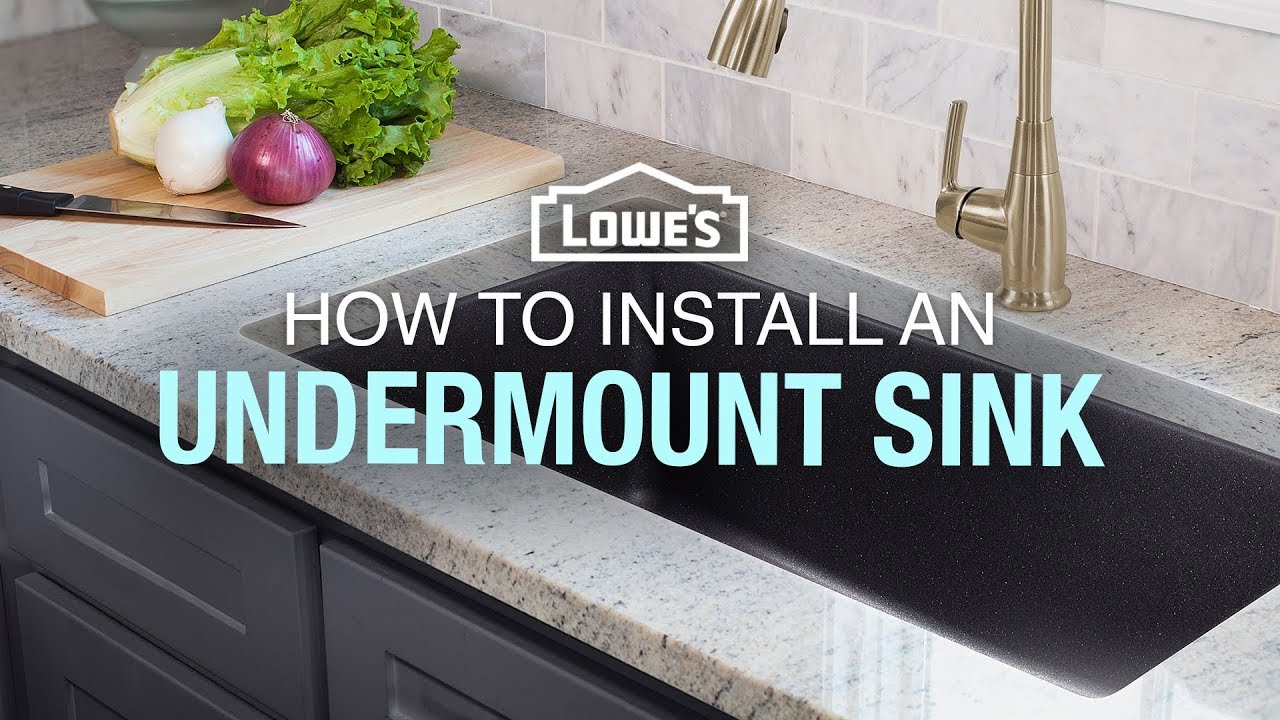How to Install an Undermount Kitchen Sink