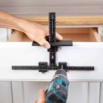 How to Install Cabinet Handles With a Template