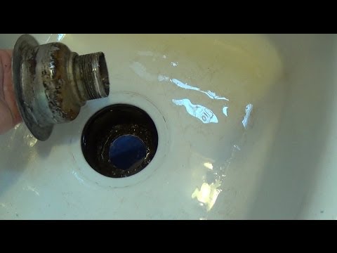 How to Install Kitchen Sink Strainer on Cast Iron