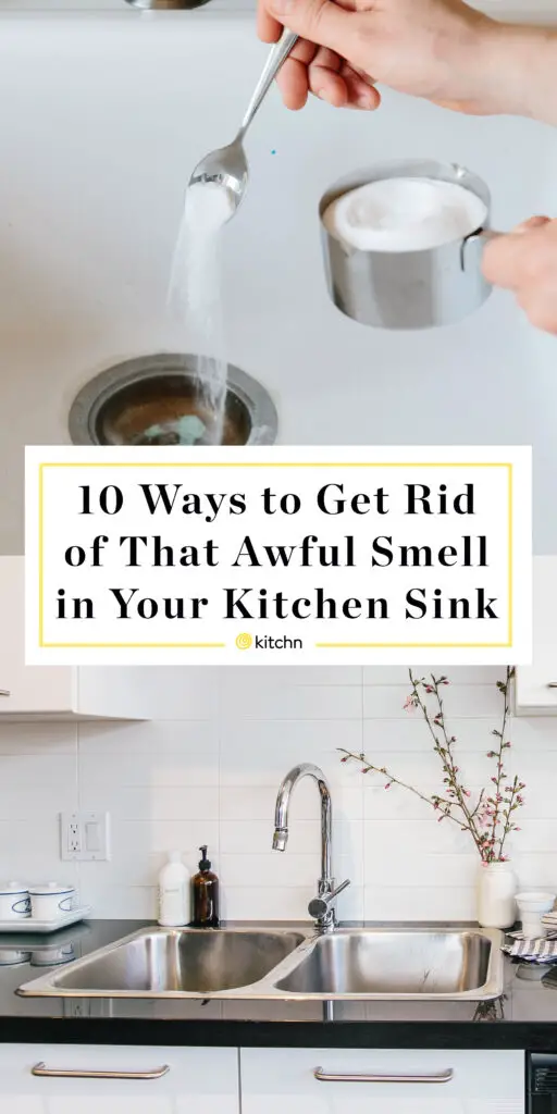 How to Remove Smell from Kitchen Sink