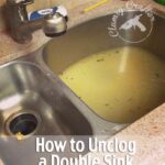 How to Unclog Kitchen Double Sink