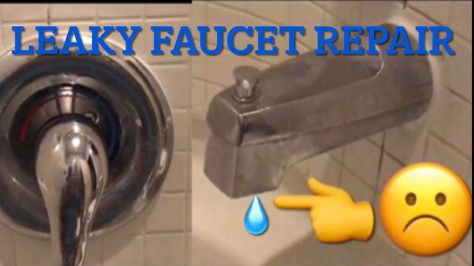 Bathtub Faucet Leaking After Water Turned off Single Handle