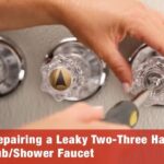 How to Fix a Leaky Shower Faucet With Three Handles