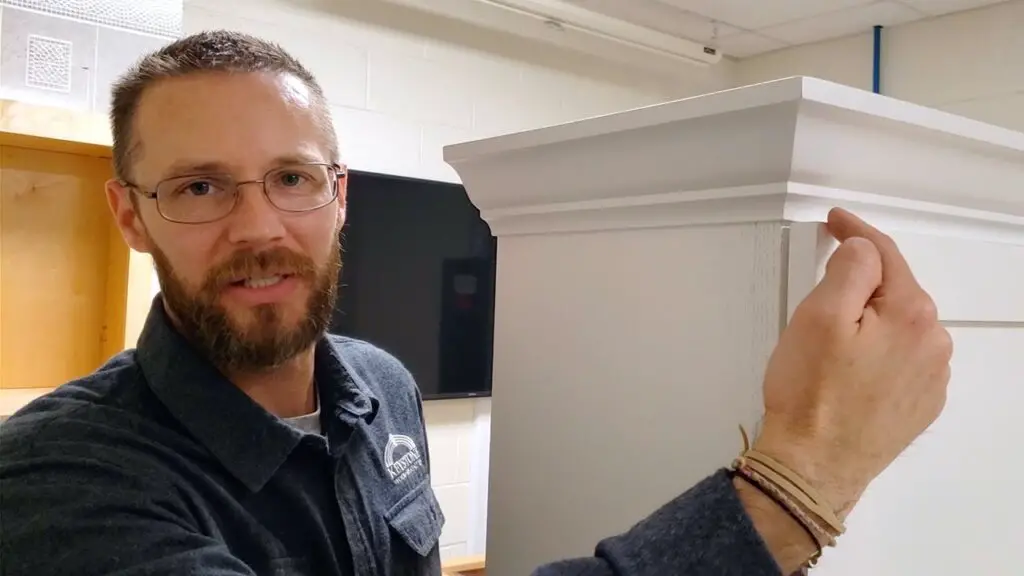 How to Install Kitchen Cabinets With Crown Molding