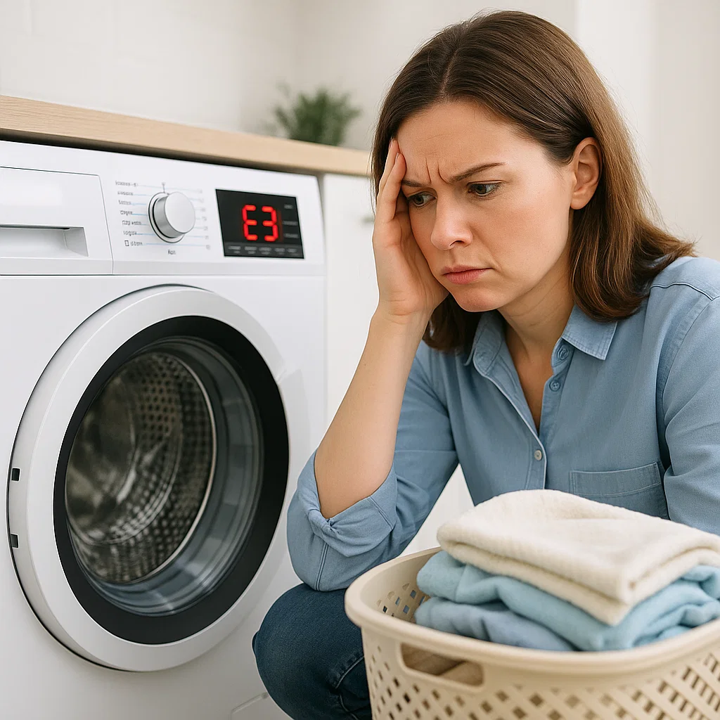 Amana Washer Code E3