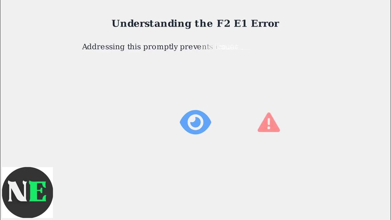 Amana Washer Code F2 E1