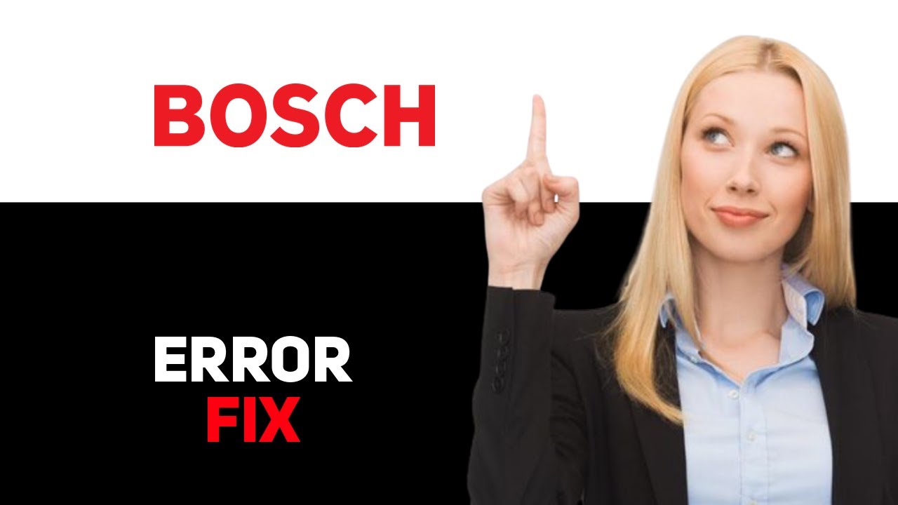 Bosch Oven Error Code E011