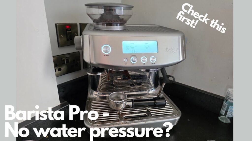 Breville Espresso Machine Not Pumping Water