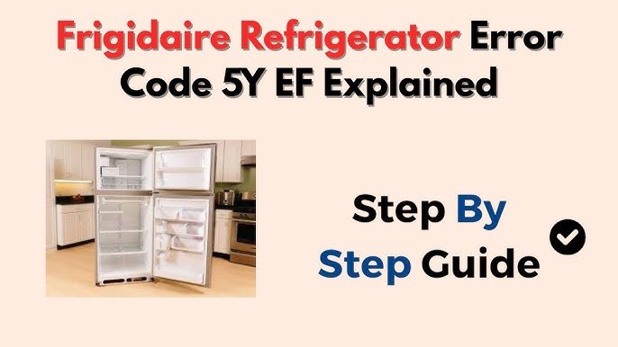 Frigidaire Fridge Error Codes