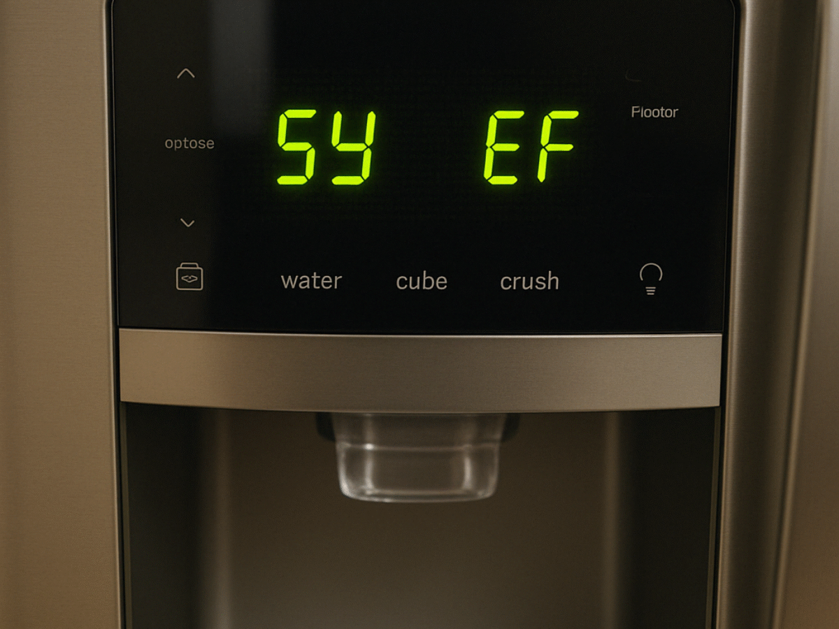 Frigidaire Sy Ef Error Code