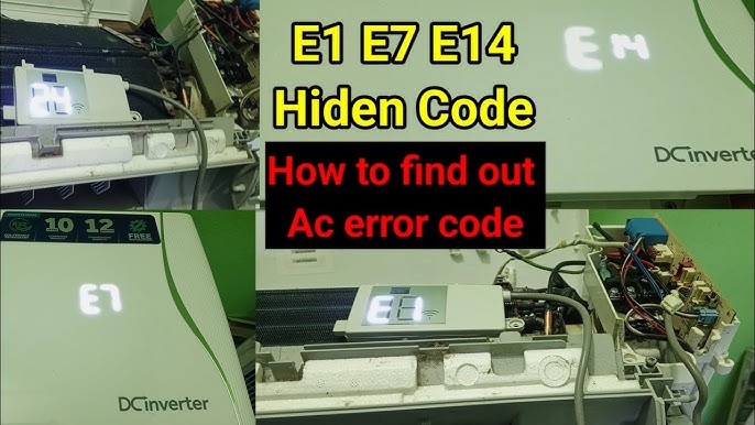 Haier Air Conditioner Error Code