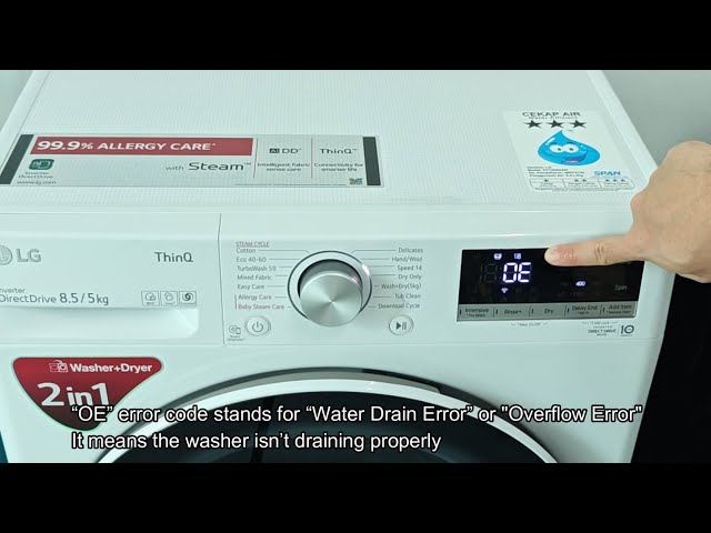 Lg Front Load Washer Error Codes