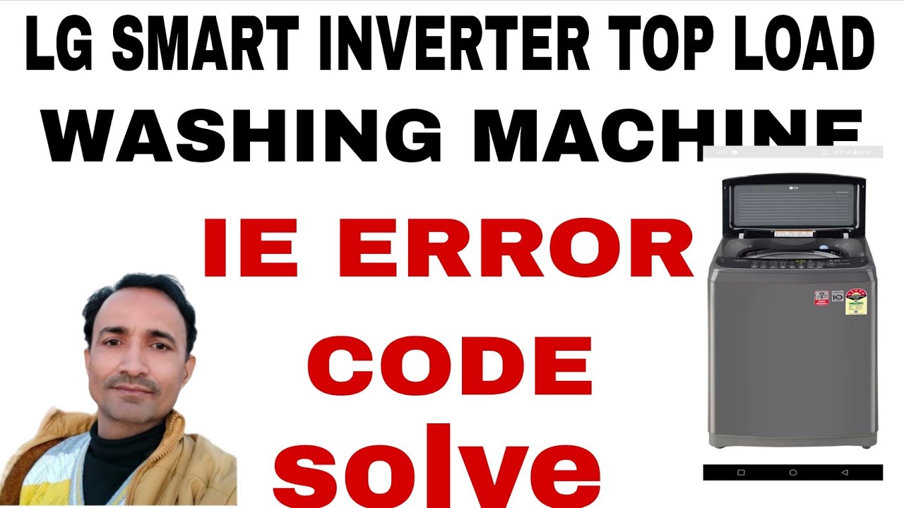 Lg Washer Code Ie