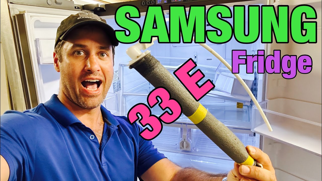 Samsung Fridge Error Code 33E