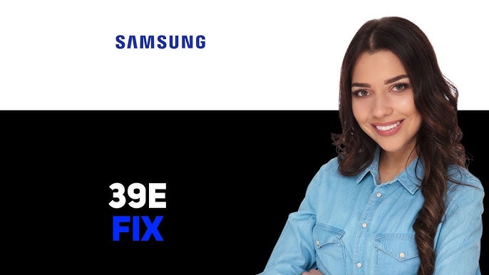 Samsung Refrigerator Error Code 39 E