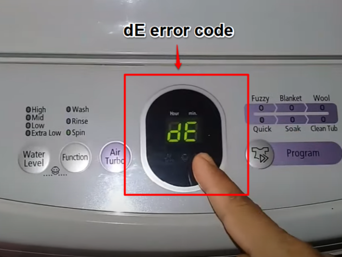 Samsung Washing Machine Error Codes