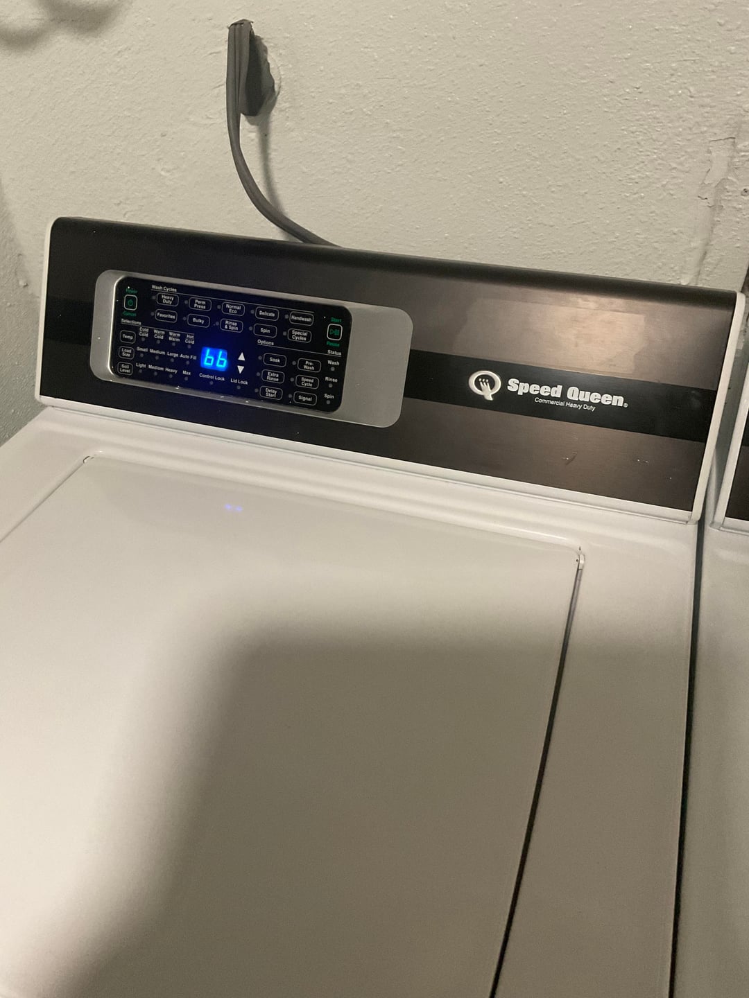 Speed Queen Washer Code Sr