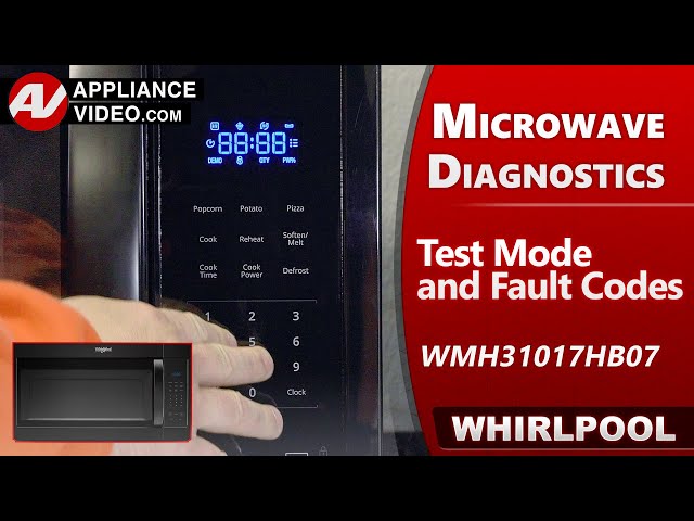 Whirlpool Microwave Error Codes