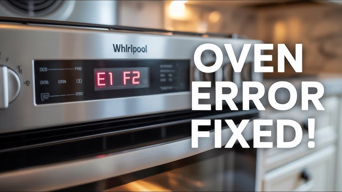 Whirlpool Oven Error Codes