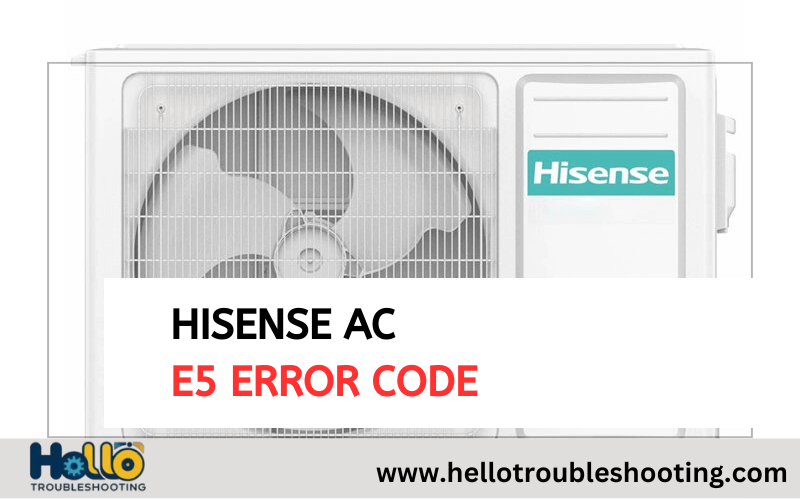 Hisense Ac E5 Error Code-FI