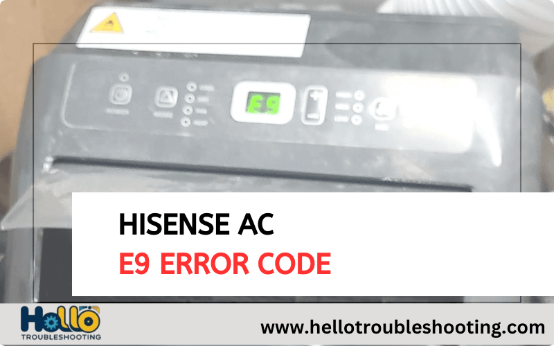 Hisense Ac E9 Error Code-FI
