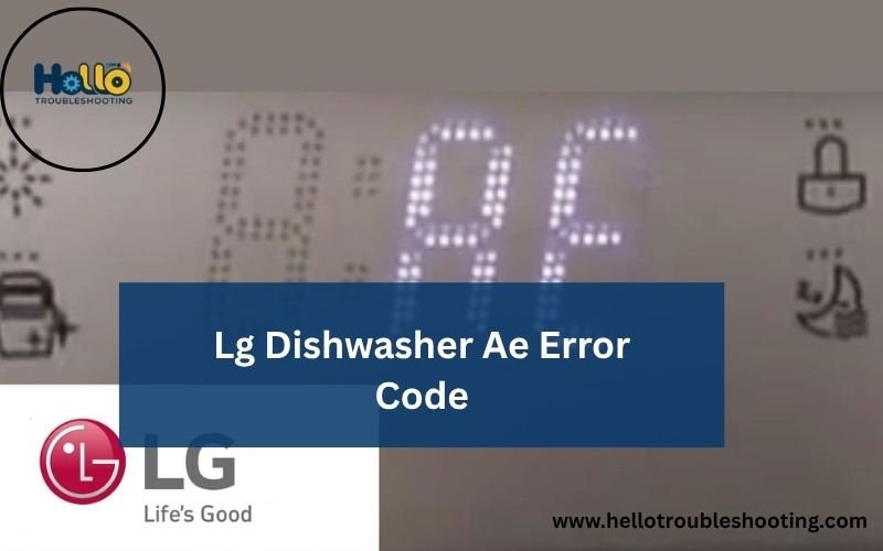 Lg Dishwasher Ae Error Code-FI
