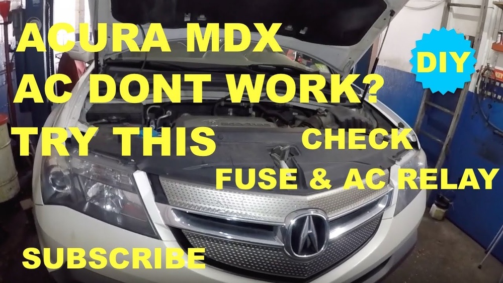 Acura Mdx Ac Not Working