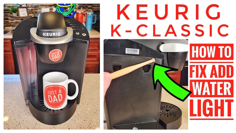 Add Water Light On Keurig Not Working