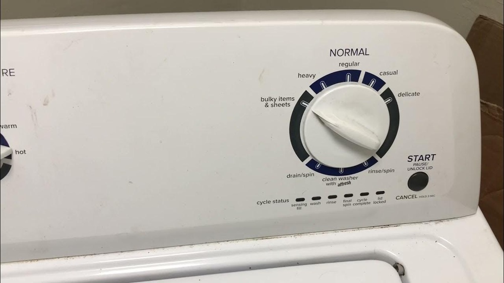 Amana Washer Not Filling With Water