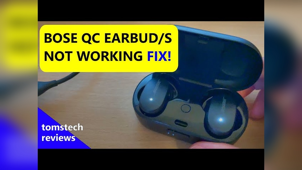 Bose Quietcomfort Left Earbud Not Working