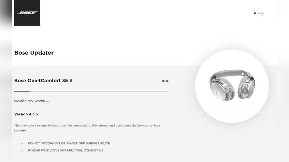 Bose Updater Not Working