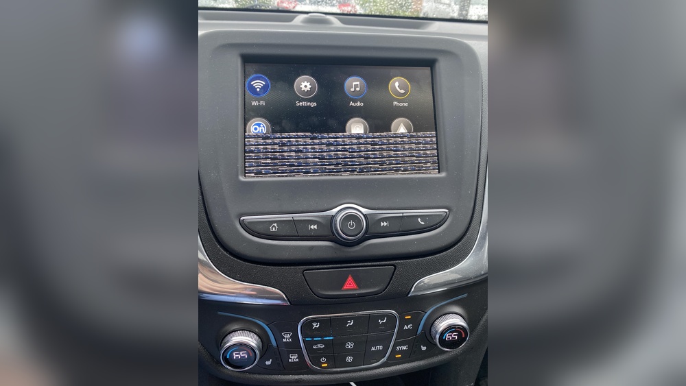 Chevy Equinox Screen Not Working