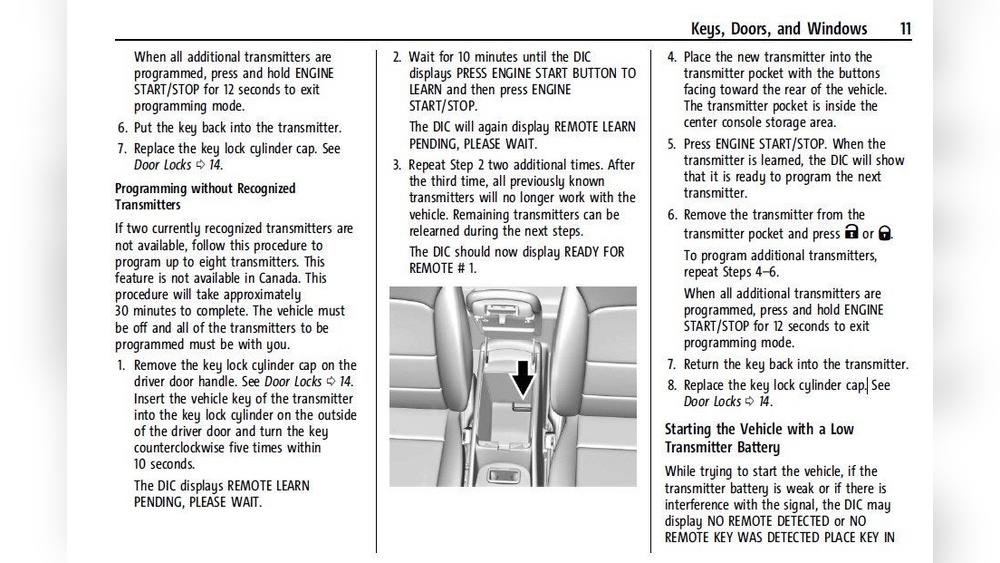 Chevy Malibu Key Fob Not Working