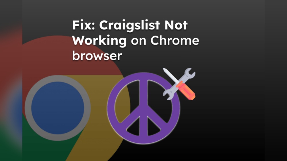 Craigslist Not Working On Chrome