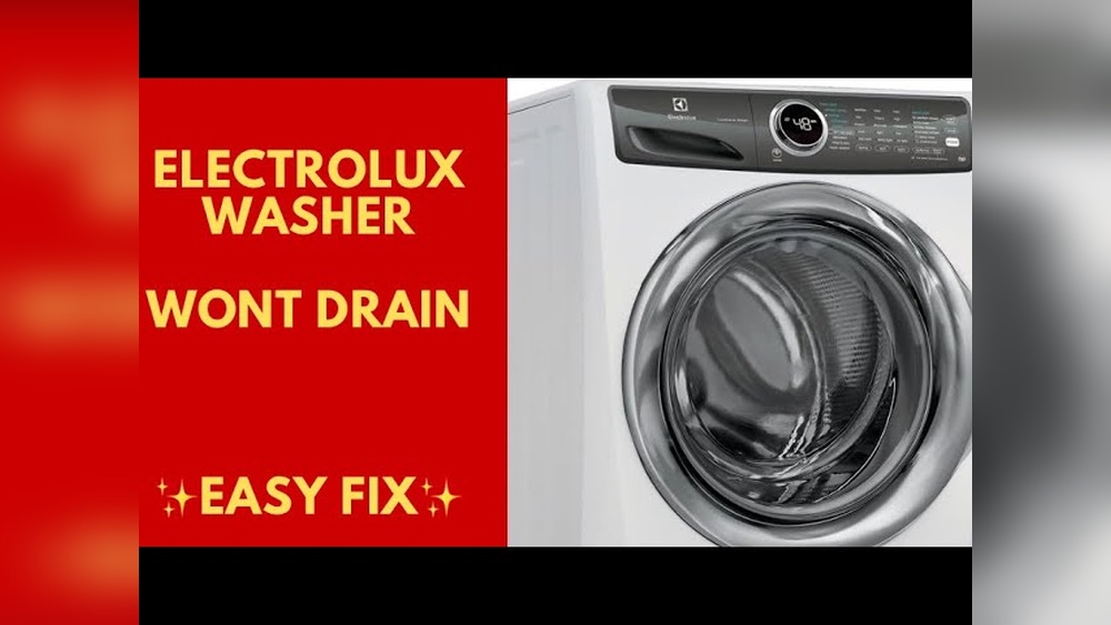 Electrolux Washer Not Draining