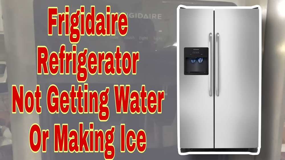 Fridge Making Ice But Not Dispensing Water