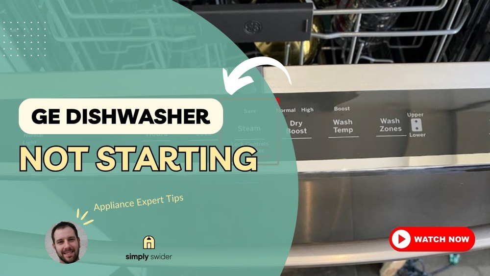 Ge Dishwasher Not Starting