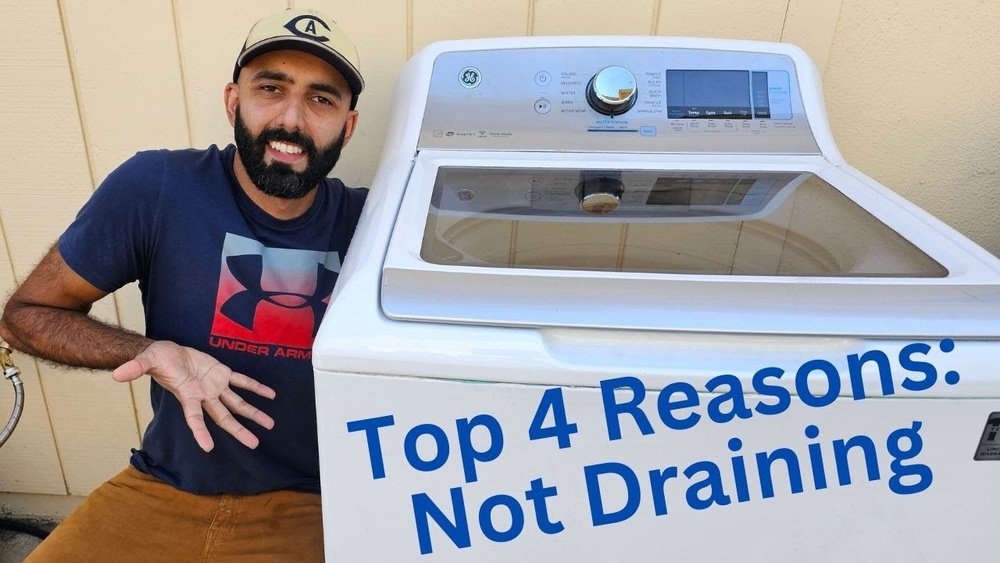 Ge Washer Not Draining