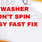 Ge Washer Not Spinning Fast
