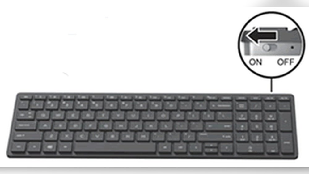 Hewlett Packard Wireless Keyboard Not Working