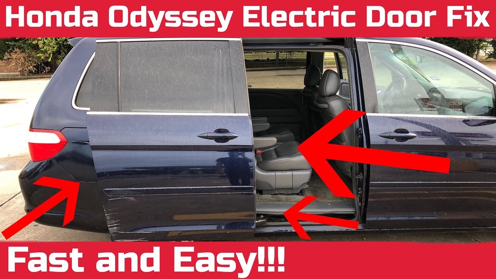 Honda Odyssey Power Sliding Door Not Working