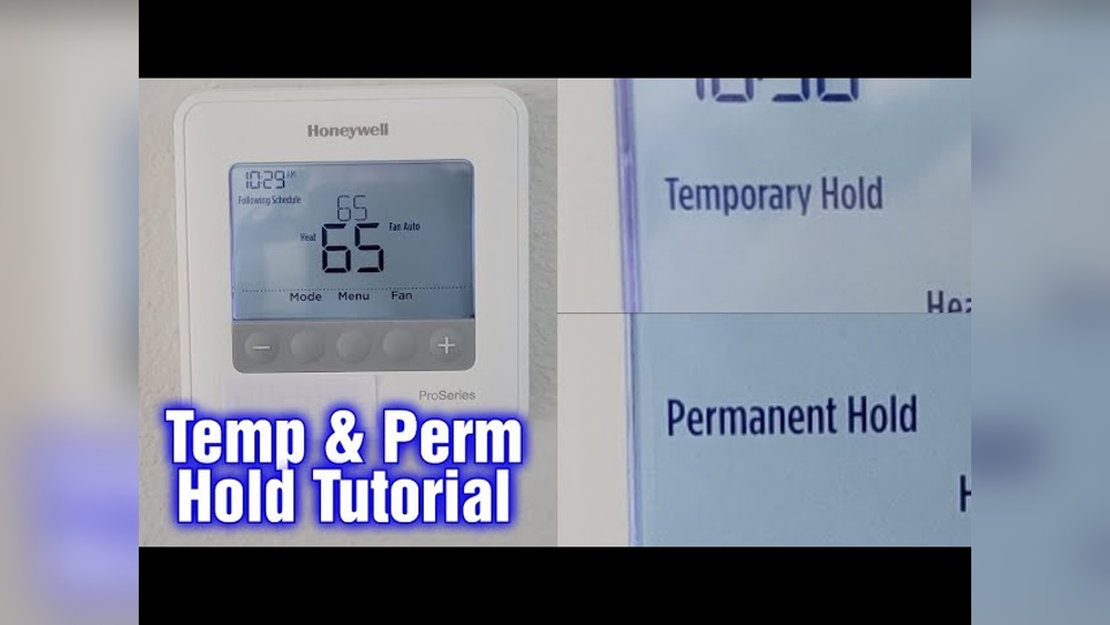 Honeywell Permanent Hold Not Working