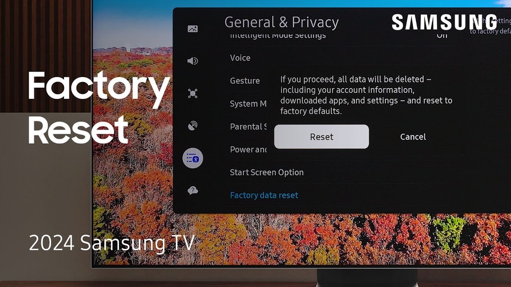 How To Reset Samsung Tv