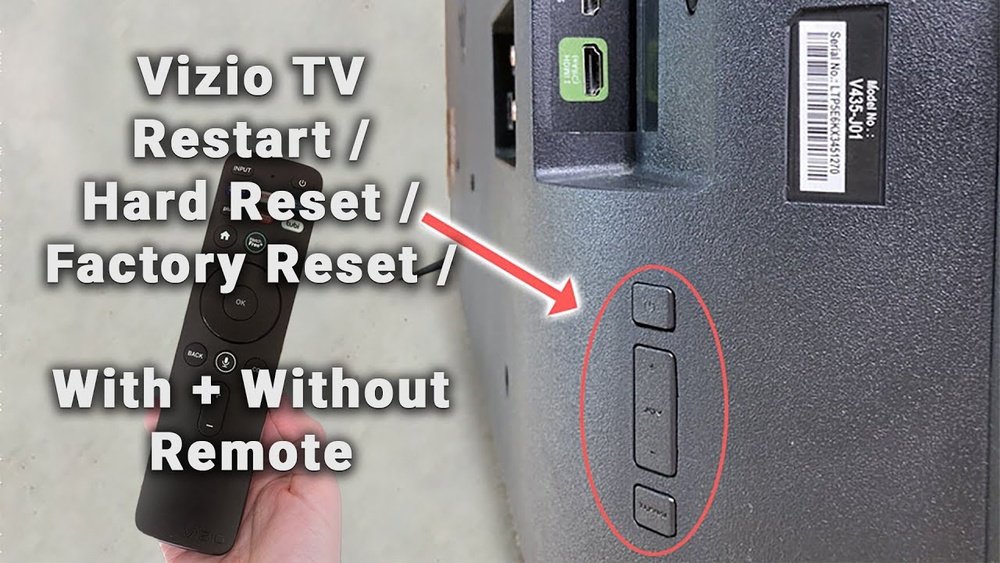 How To Reset Vizio Tv