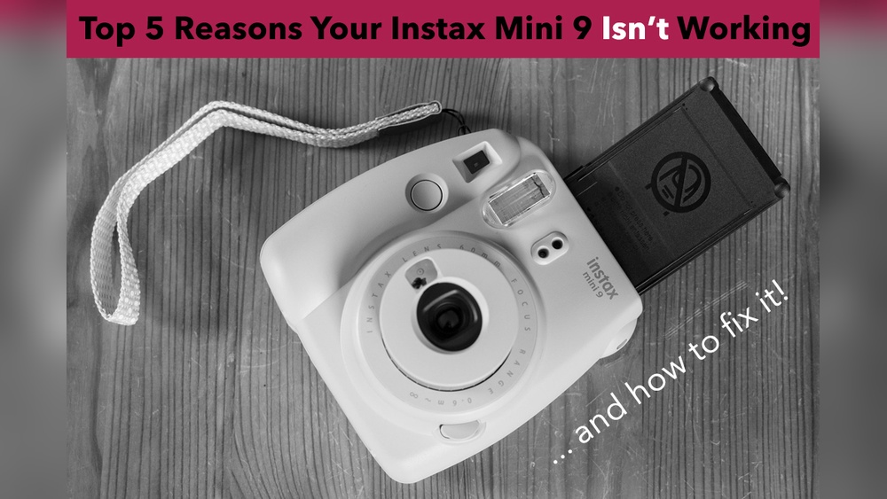 Instax Mini 9 Not Working Red Light