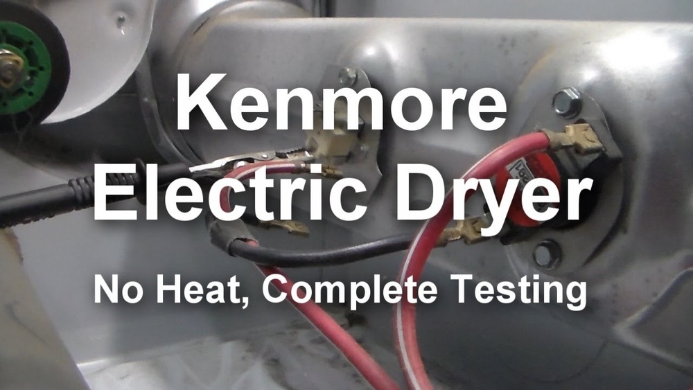Kenmore Elite Dryer Not Working
