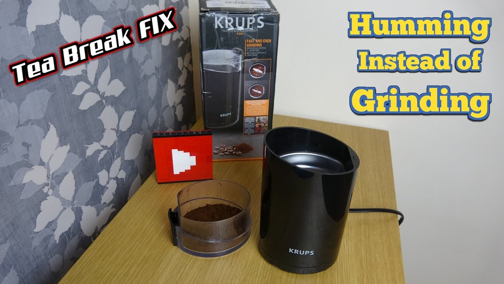 Krups Coffee Grinder Not Working